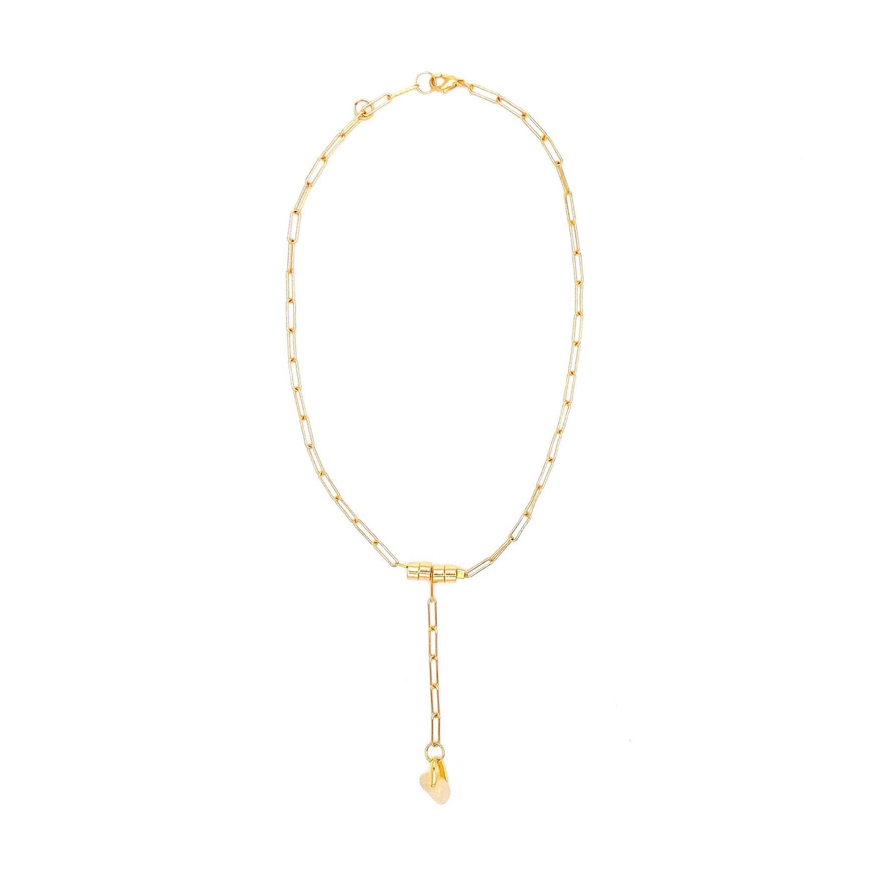 LUZ DE LA QUERRA - Wholesale Pendant/Charm Necklace - Lea 24k gold plated necklace1