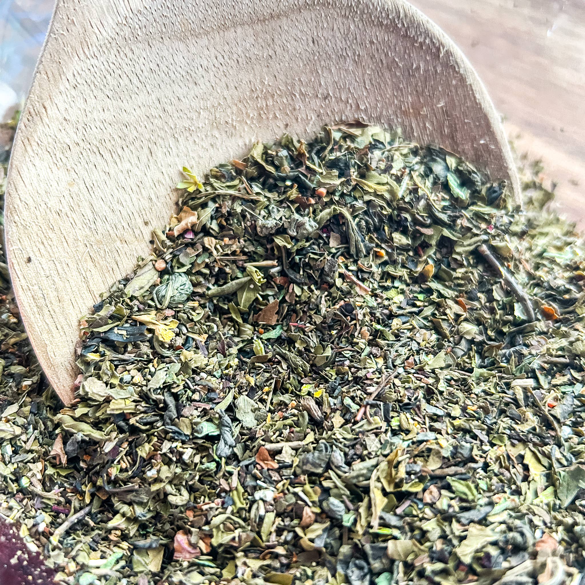 Birch Tea Co. - Wholesale Loose Tea - Cheerful - Green Tea Loose Leaf Tea Blend4