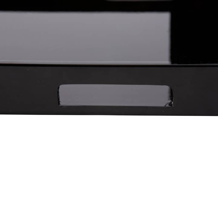 Howard Elliott on Faire – wholesale Decorative tray – Black Lacquer Square Wood Tray Set