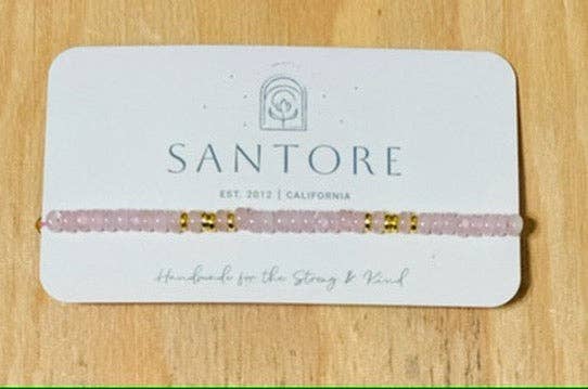 Santore Jewelry Company - Wholesale Beaded Bracelet - Linea Beaded Stretch Bracelet - Ships Carded41