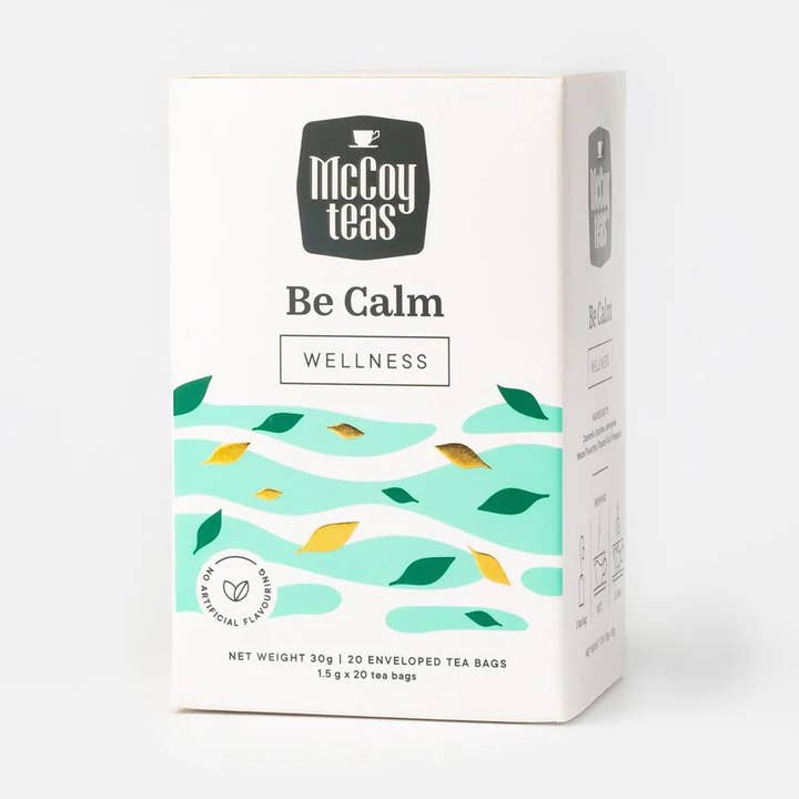Wellness - Be Calm & Immunity (20 Tea Bags) for wholesale by Mccoy Teas Canada