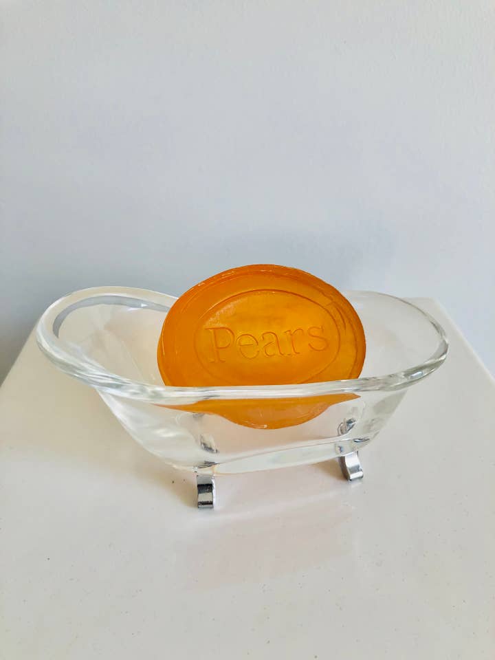 Bathtub Planter/ Soap dish- Clear for wholesale by Sharlene Robertson Designs