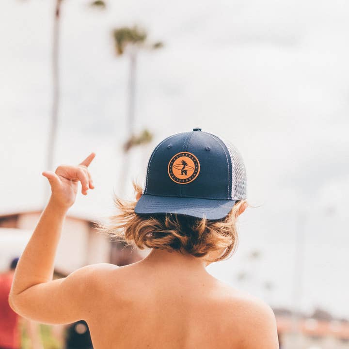 Everyday California - Wholesale Kids Hat - Kids - Kid's Mini Marlin - California Surfing Bear Trucker Hat3