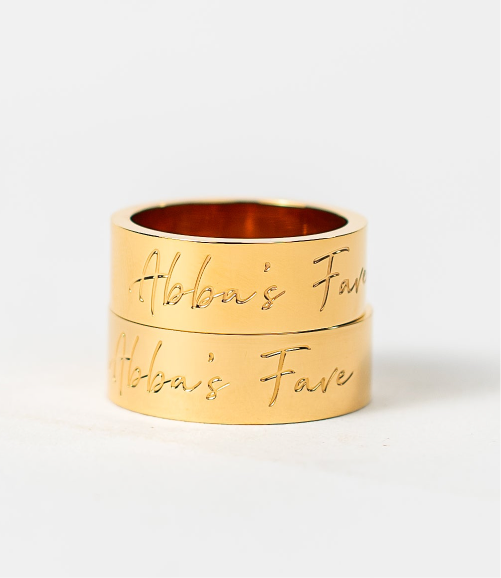 Adé & Grace - Wholesale Band/Stacked Ring - "Abba's Fave" Ring0