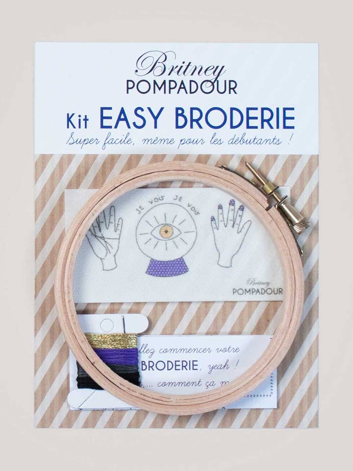 Kit Easy Bordado - Bola de cristal para venta al por mayor de Britney Pompadour - Broderie - Embroidery kit
