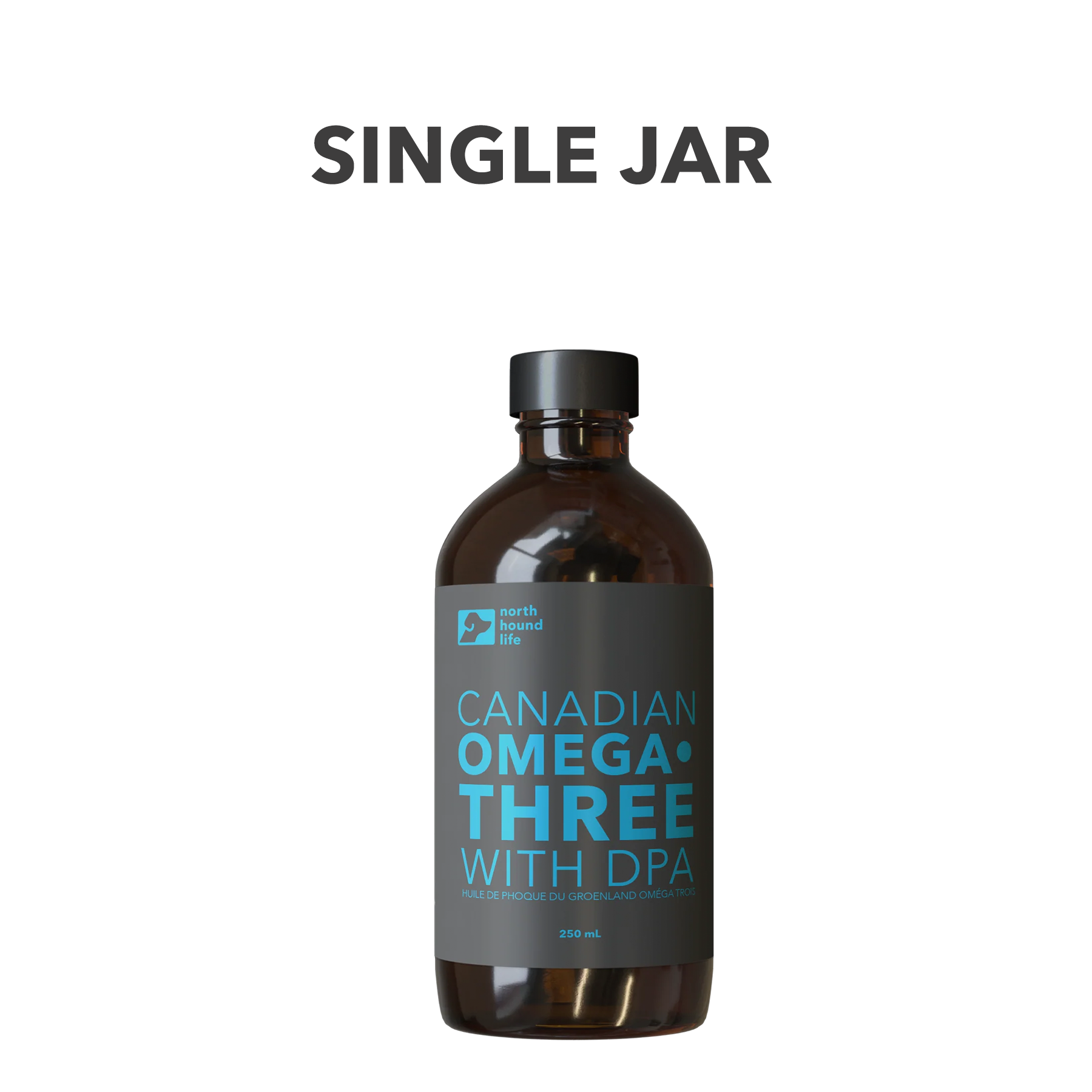 North Hound Life - Vendita all'ingrosso Integratore per animali domestici - Cani - Omega 3+ | NON SPEDITO NEGLI USA | Olio di foca della Groenlandia canadese0
