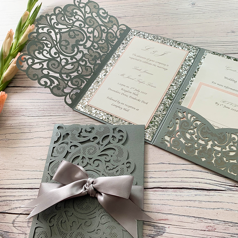 Imaginediy – wholesale Craft supplies – Sequin Glitter Paper - Silver1