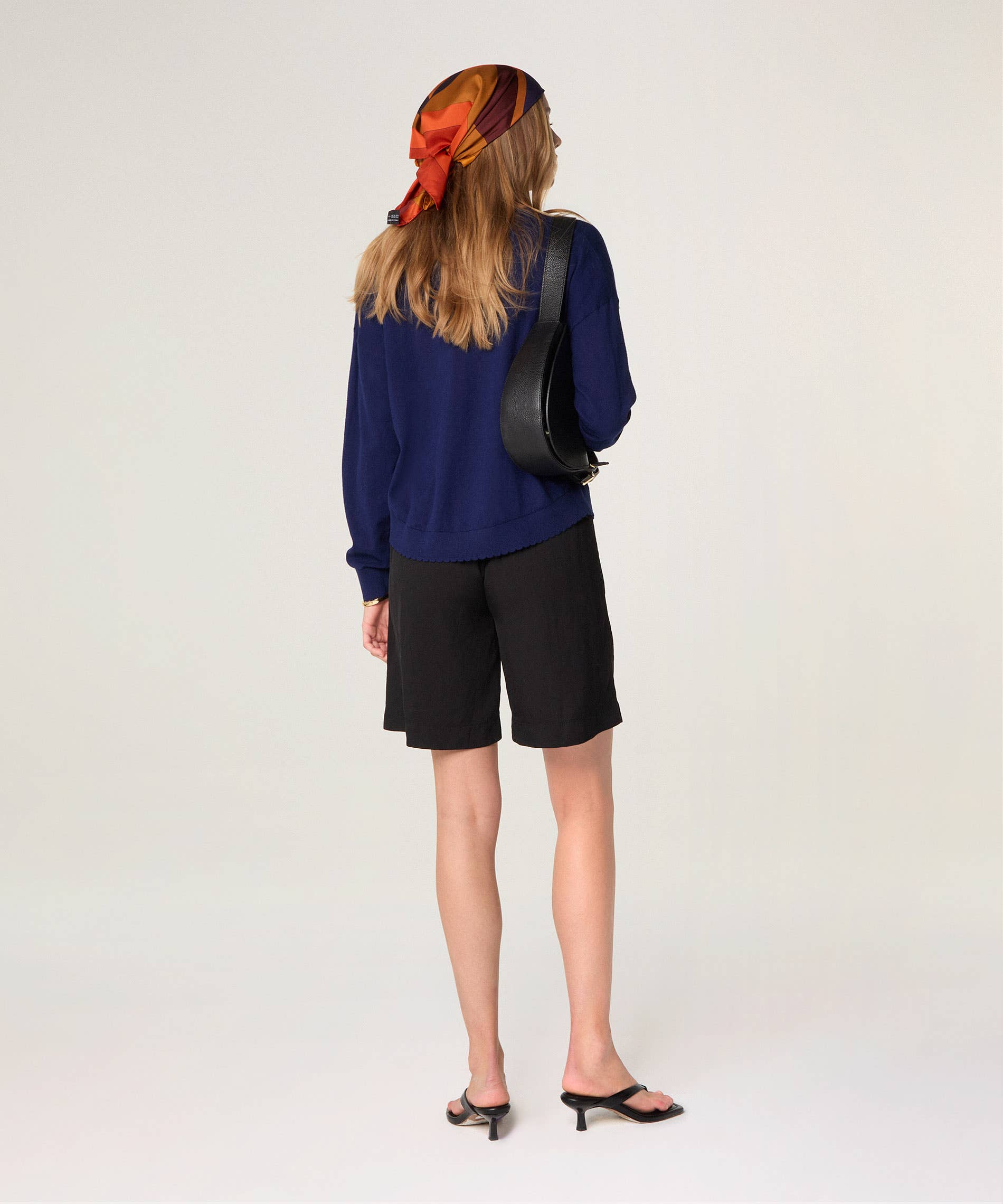 Rodier - Wholesale Scarf - Women's - Geometric silk square10