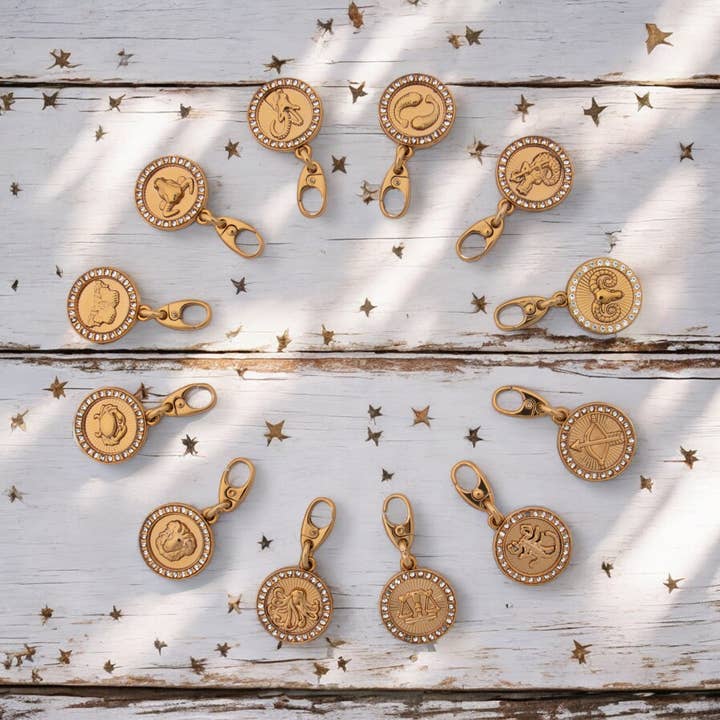 The 12 Zodiac Signs Luck Charms for wholesale by Luck & Zodiac
