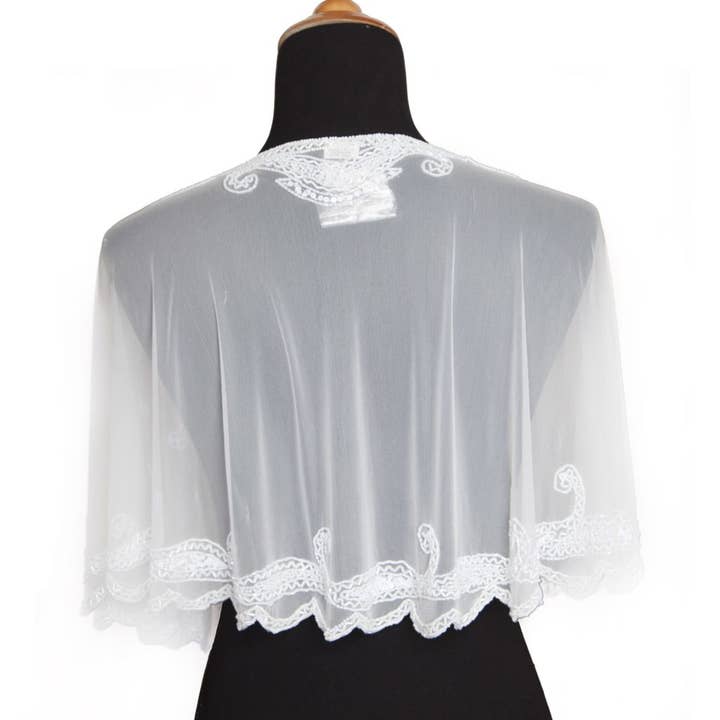 Western Fashion - Wholesale Cape - Women's - 8906 - Beaded Flapper Cape7