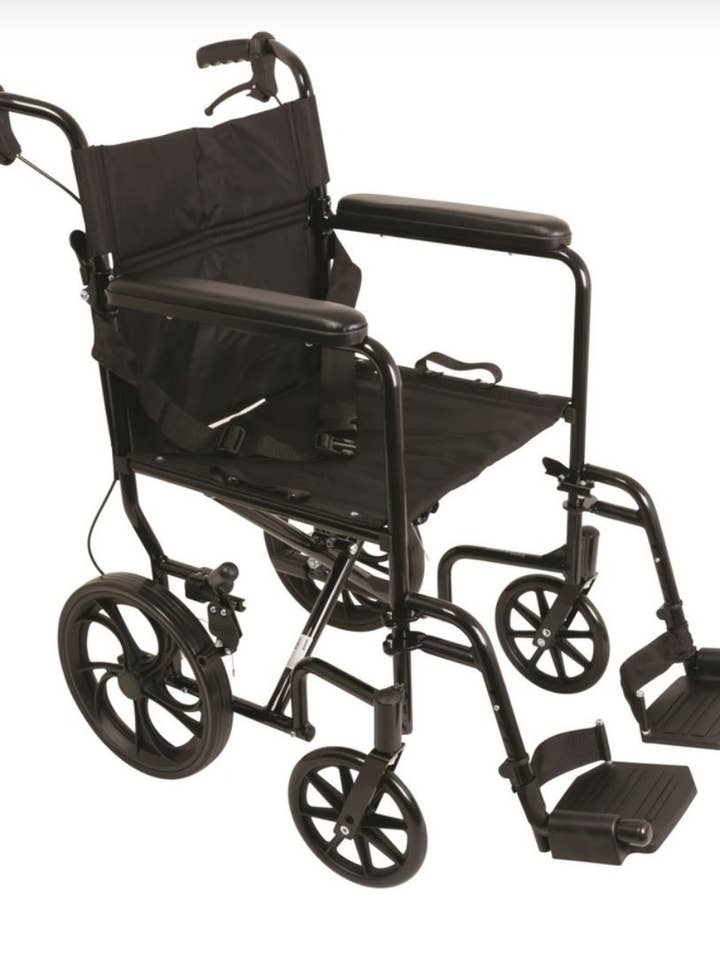 PROBASICS Aluminum Transport Chair With 12" Wheels for wholesale by Relaxacare