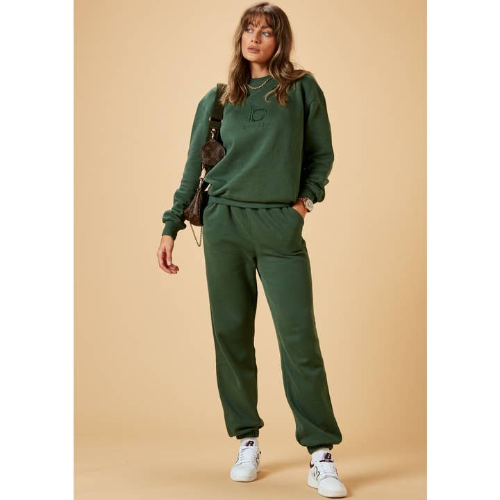 MEL | Survêtement Hunter Green pour femme pour la vente par Bow and Bo