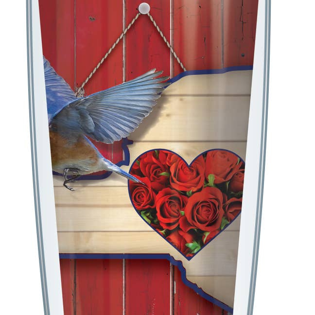 New York State Bird & Flower Tumbler for wholesale by FREEHEART
