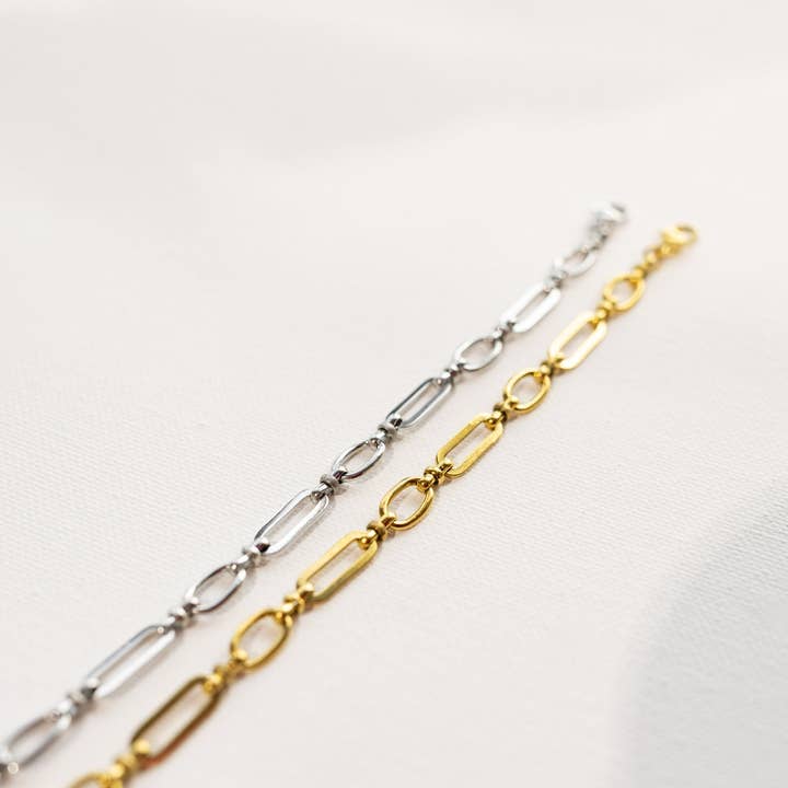 BELJOY - Wholesale Link & Chain Bracelet - Brielle Chain Link Bracelet || Choose Color5