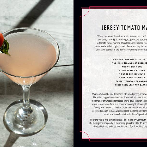 Insight Editions - Wholesale Cookbook - The Sopranos: The Official Cocktail Book