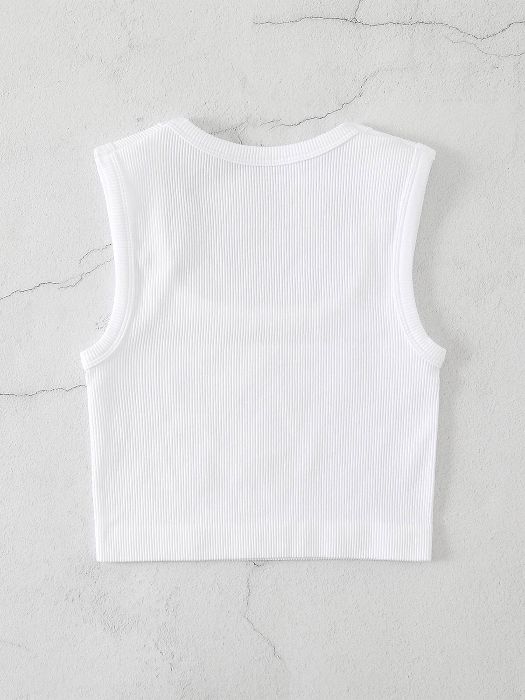 Wholesalesir - Wholesale Athletic Top - Women's - Square Neck Thread Yoga Sports Vest8