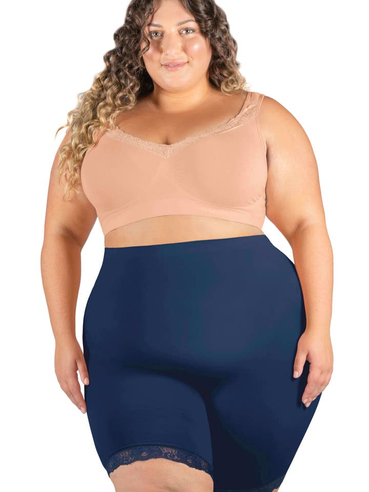 B Free AUSTRALIA - Wholesale Athletic Shorts - Women's - Anti Chafing High Rise Long Cotton Shorts21