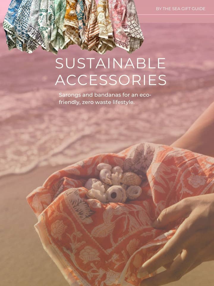 BLOKTRYK BANDANAER - JAIPUR MARKED KOLLEKTION for engroshandel hos By The Sea Organics