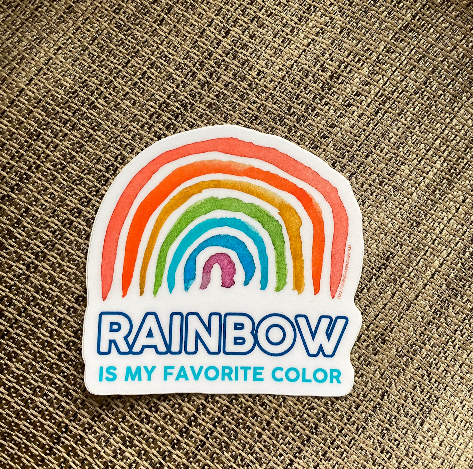 Mckenzie Kvalsten - Wholesale Sticker - Rainbow vinyl sticker2