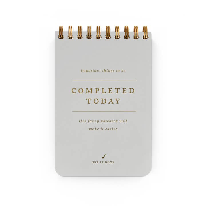 Important Today Pocket Notebook for wholesale by Smitten on Paper
