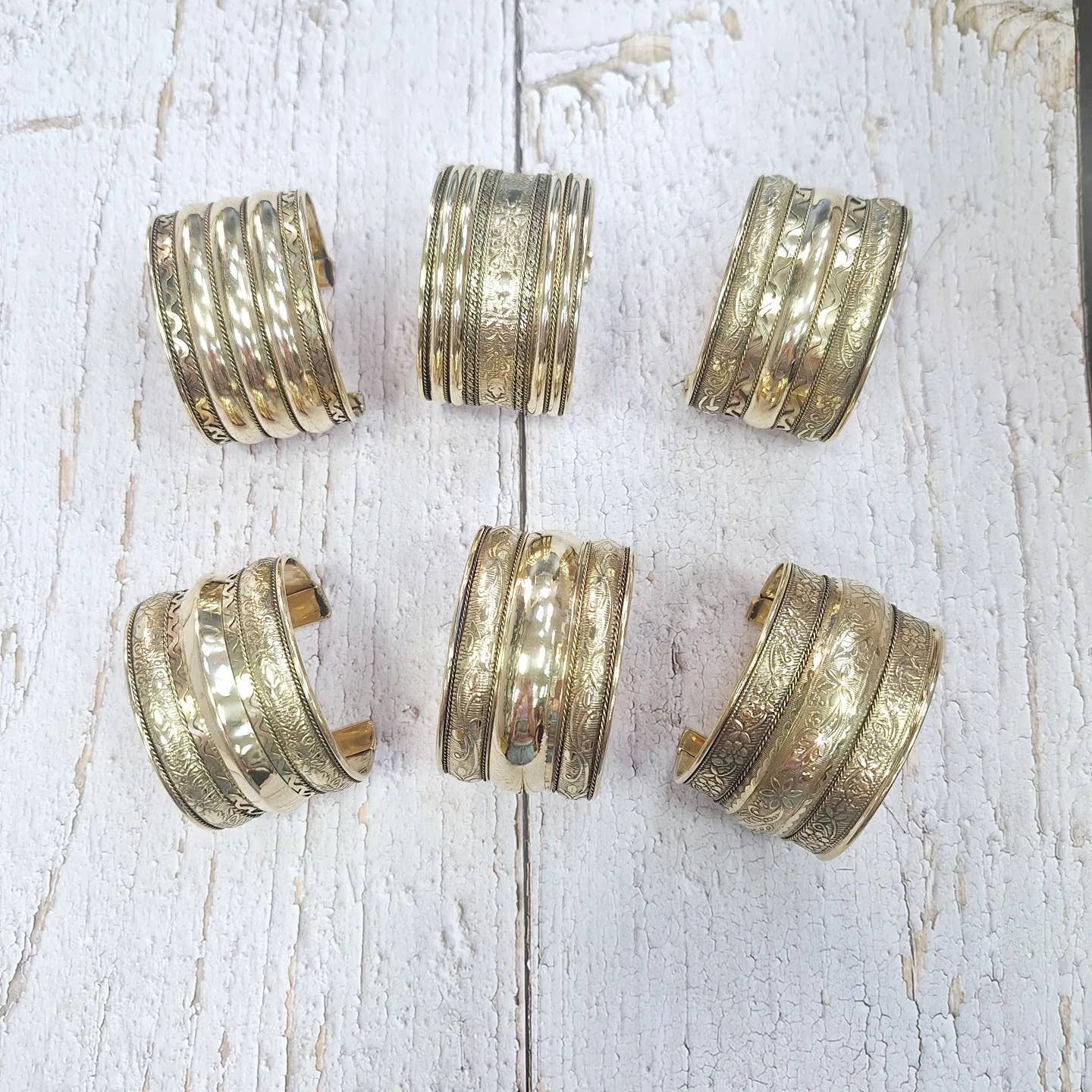 Hecho a mano - Vente Bracelet manchette - Bracelets manchette en or1