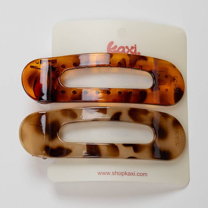 KAXI - Wholesale Hair Clip - Women's - Lay Down Hair Claw Clip 2-Pack by KAXI2