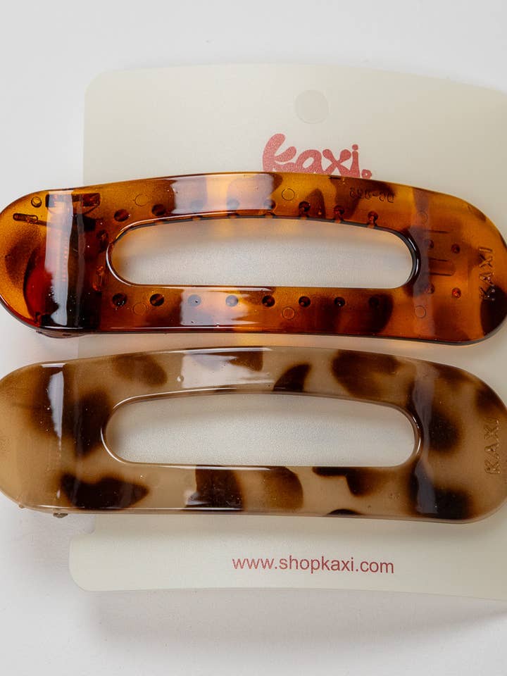 Lay Down Hair Claw Clip 2-Pack by KAXI for wholesale by KAXI