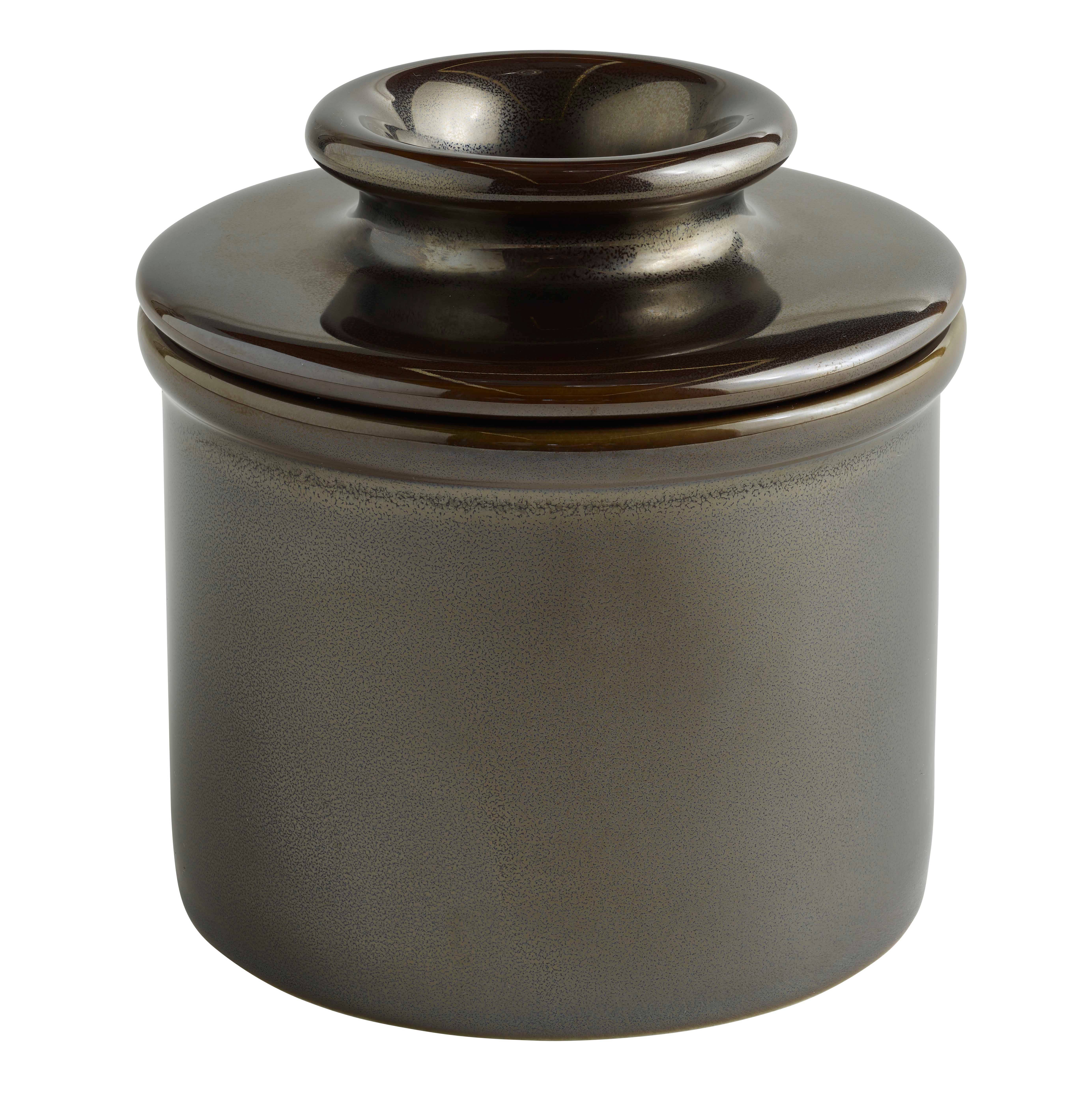 The Original Butter Bell® Crock - Wholesale Butter Dish - The Original Butter Bell® Crock - Dragon Steel Metallic0