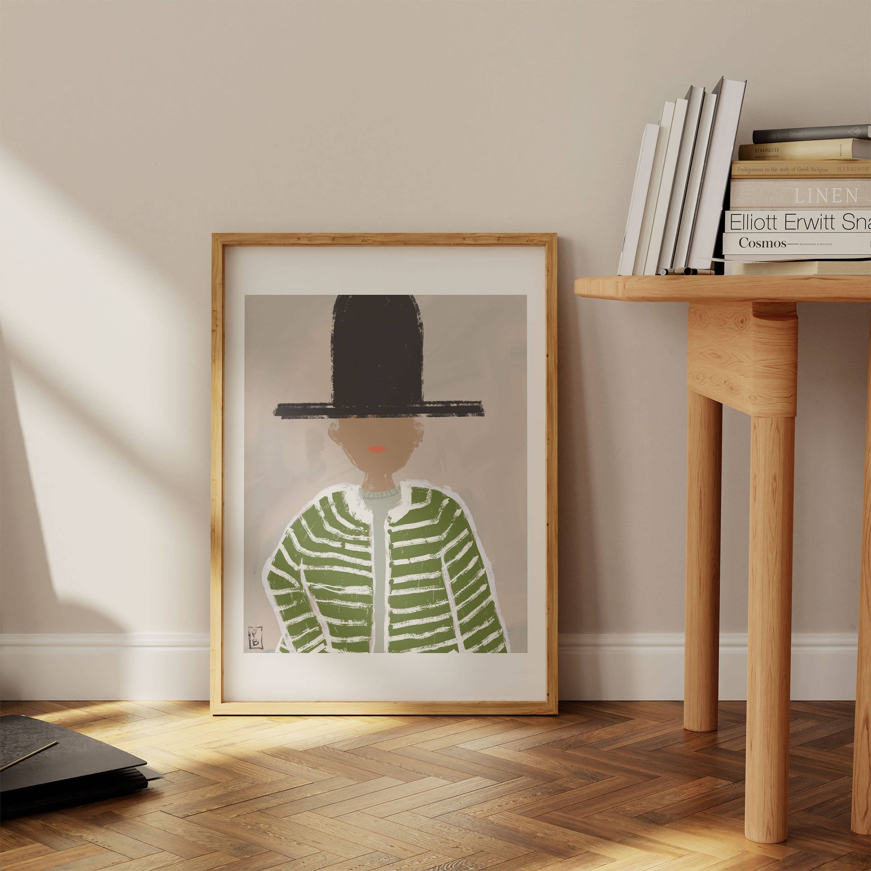 Pascale Berkowitz Studio Art - Wholesale Art Print - Giclée Fine Art Print "Big Hat No. 01"1