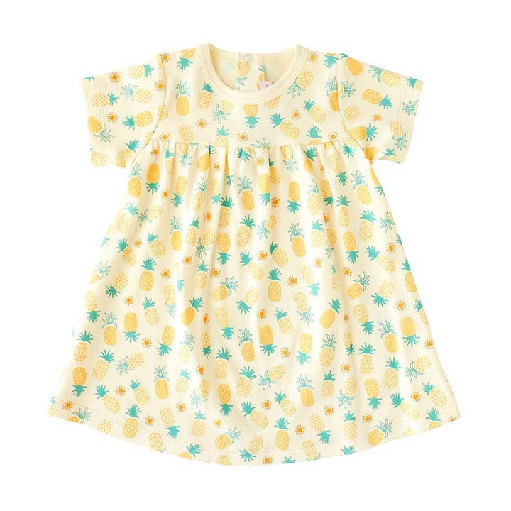 Robe balançoire imprimée ananas pour la vente par Pineapple Sunshine