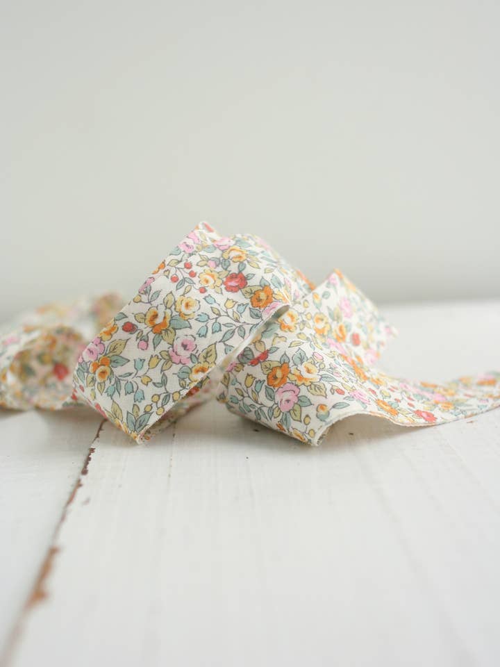 Bies de colcha de 2,5" – Ramo de verano (Bies de algodón prehecho) para venta al por mayor de Bessie Pearl Binding Co