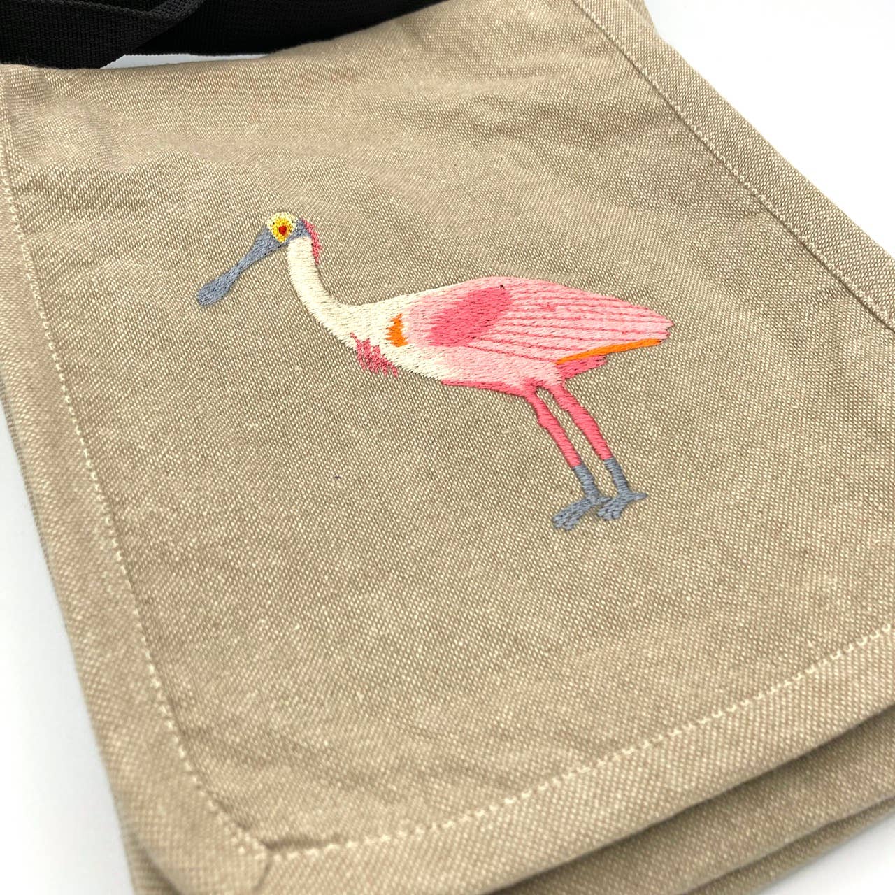 Women of the Cloud Forest - Wholesale Crossbody Bag - Unisex - Roseate Spoonbill Field Bag1