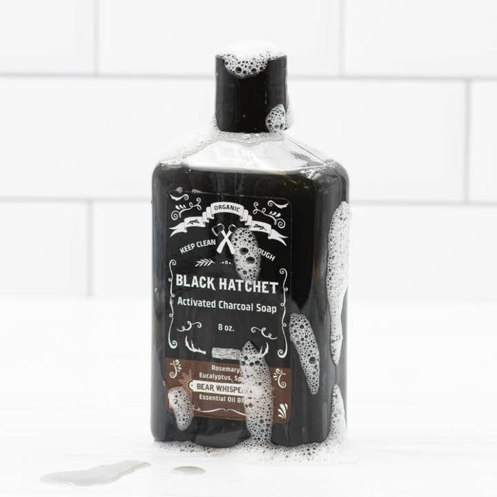 Latika Beauty - Wholesale Body Wash/Shower Gel - Men's - Charcoal Beard and Body Wash - Bear ⚫ Gifts for Men1