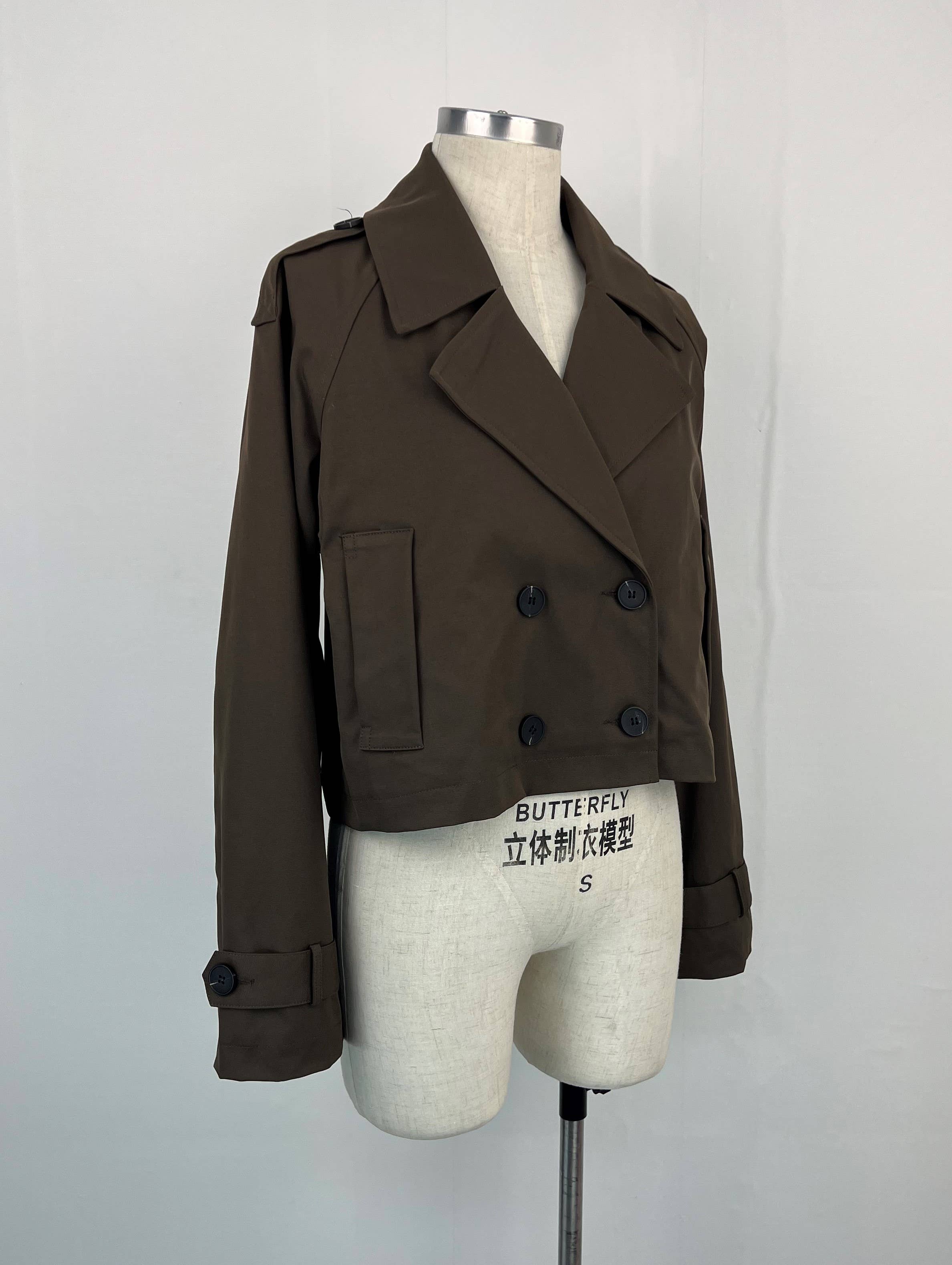 aikha - Wholesale Jacket - Women's - Solid jacket (08-3493)4