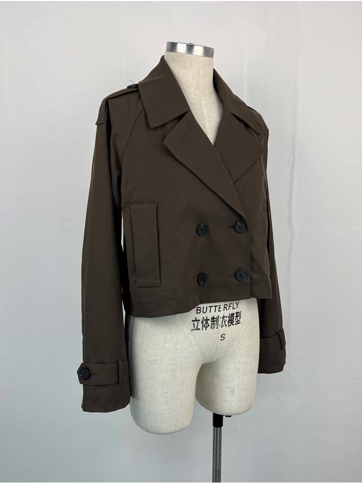 aikha - Wholesale Jacket - Women's - Solid jacket (08-3493)4