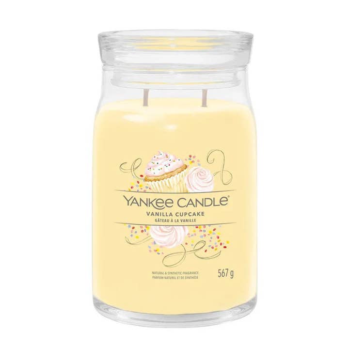 Yankee Candle Vanilla Cupcake Signature - Large Jar for wholesale by Seifen-Shop