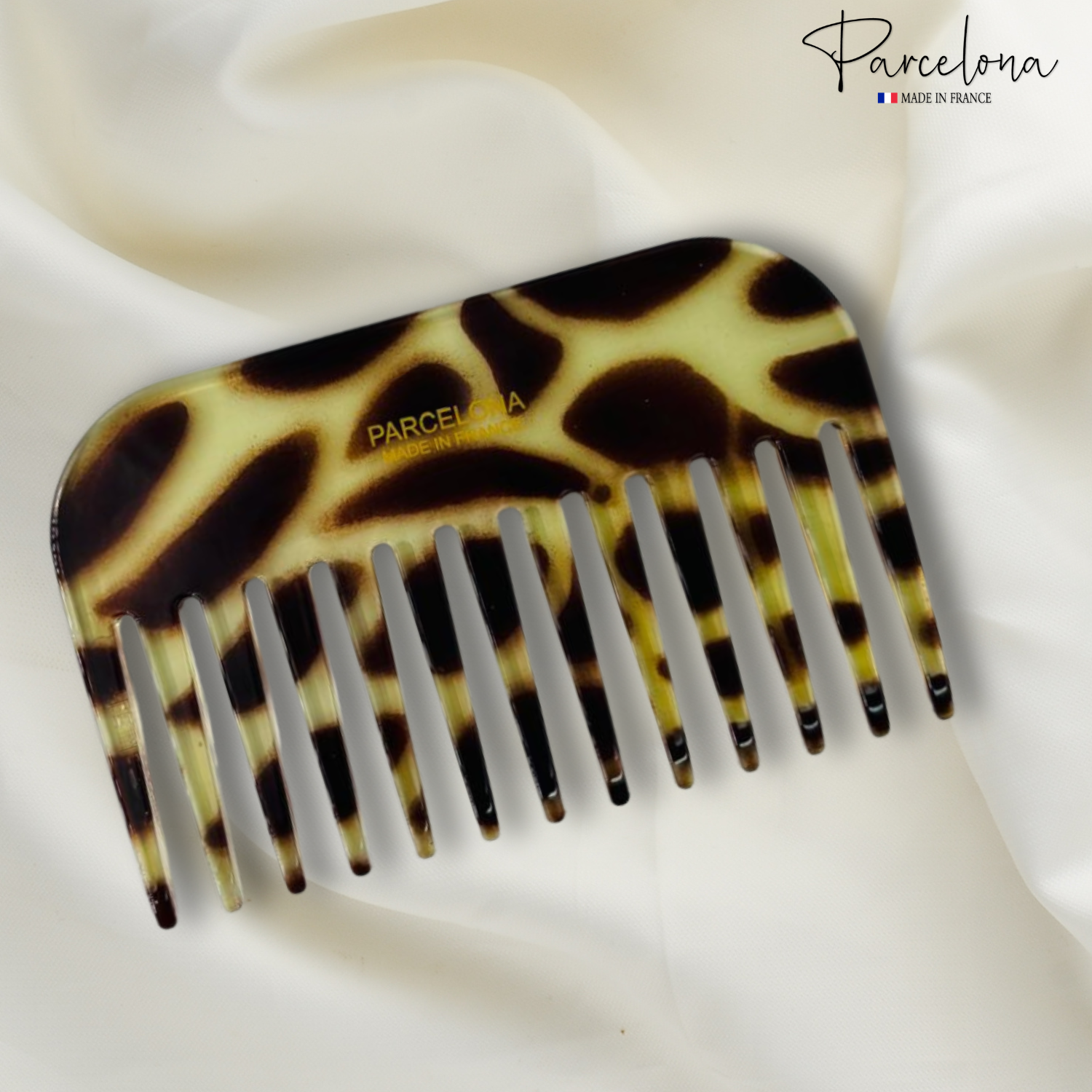 Parcelona - Wholesale Hair Brush/Comb - Parcelona Wide Tooth Comb Tropical Toucan Floral Print Comb for Thick Curly Hair27