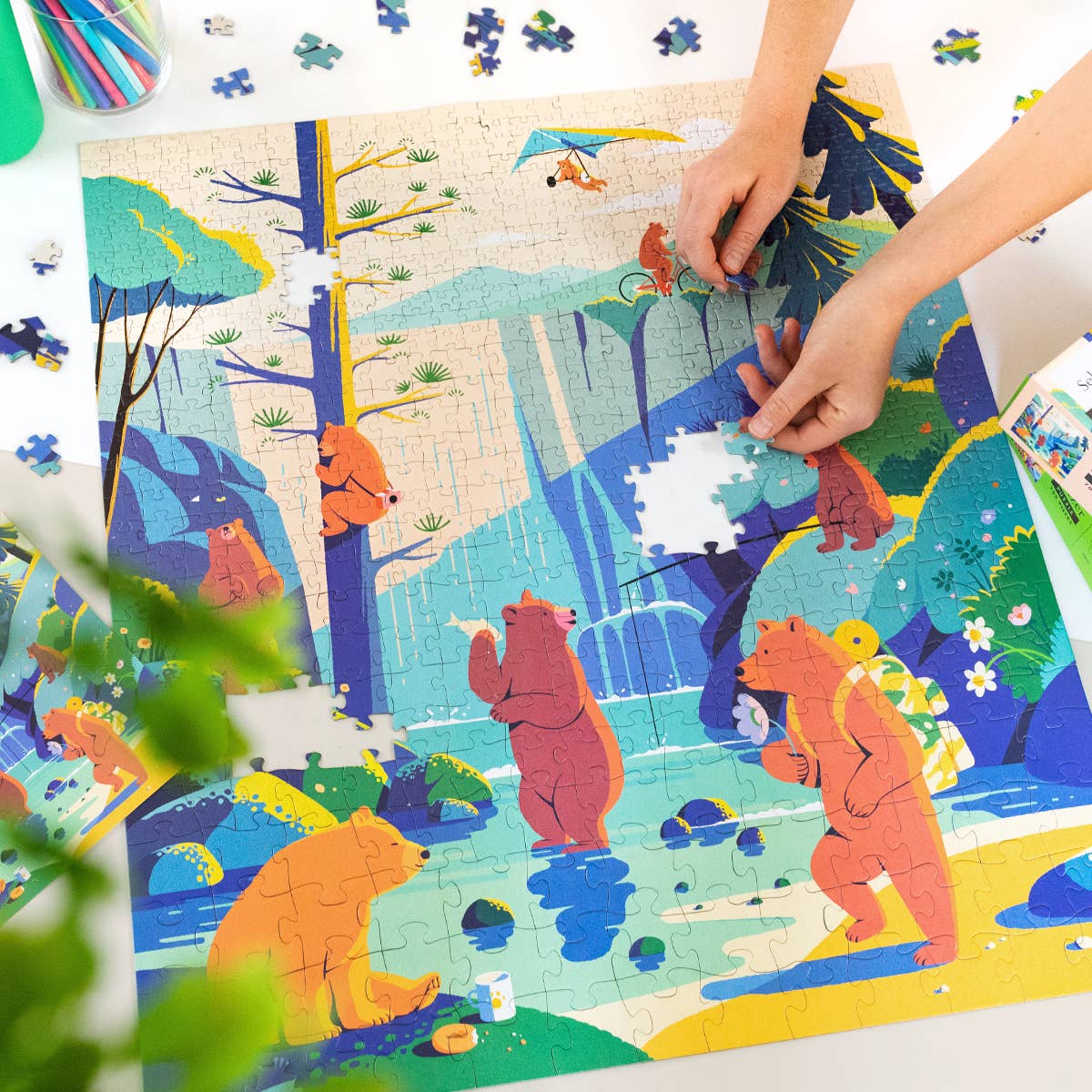 Seltzer Goods - Wholesale Puzzle - Adult - Recreational Bears Multi Puzzle2