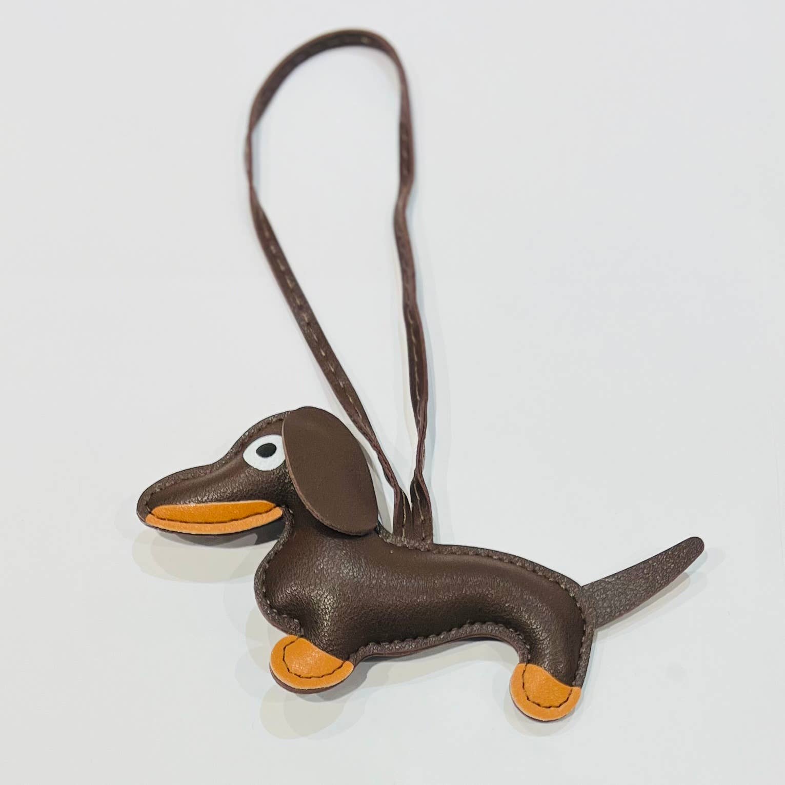Bijoux 7bis - Wholesale Keychain - Women's - Dachshund bag accessory synthetic leather original look5