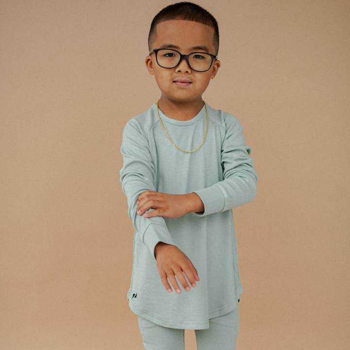 Blazies Long Sleeve - Seabreeze for wholesale by Blaze Kids Wear