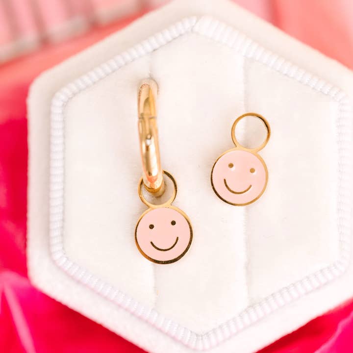Charms Sourire Roses pour la vente par Pierced Co