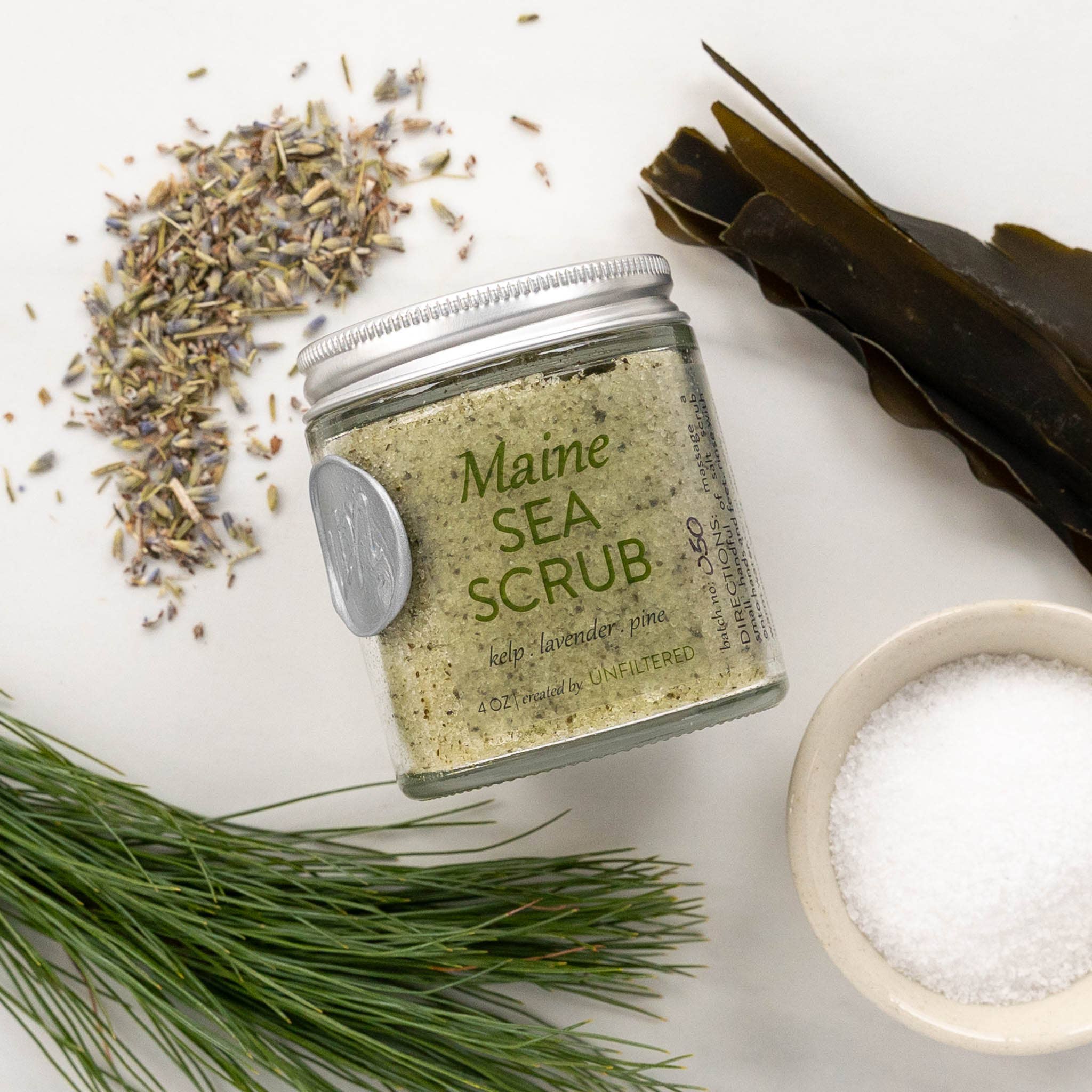 Unfiltered Skin Care - Wholesale Body Scrub/Exfoliant - Maine Sea Scrub5