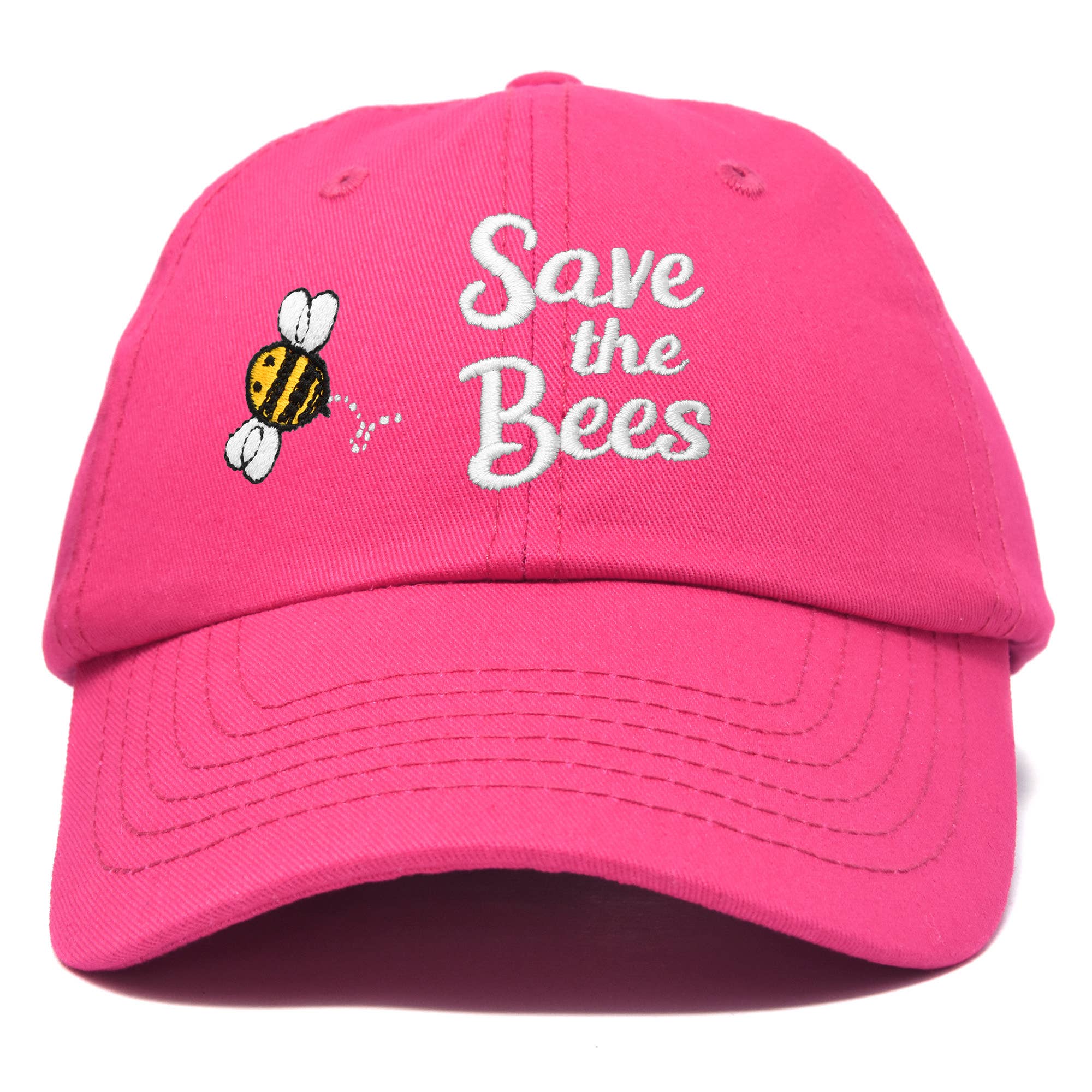 Dalix - Wholesale Baseball Cap - Women's - DALIX Save The Bees Baseball Cap Dad Hat Womens Girls16