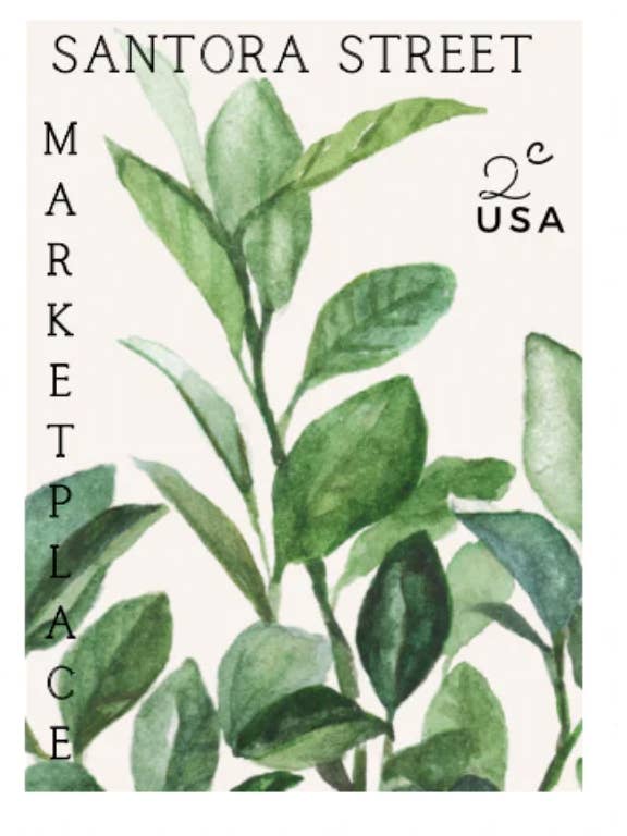 Natural Marketplace Sticker for wholesale by Santora Street