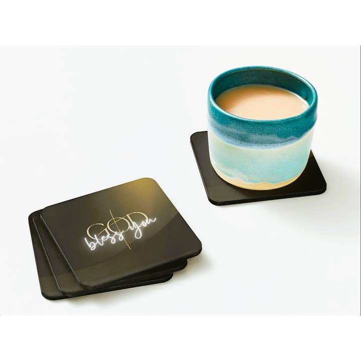 Faith Coaster: God Bless You for wholesale by Ron Knight Entertainment, LLC