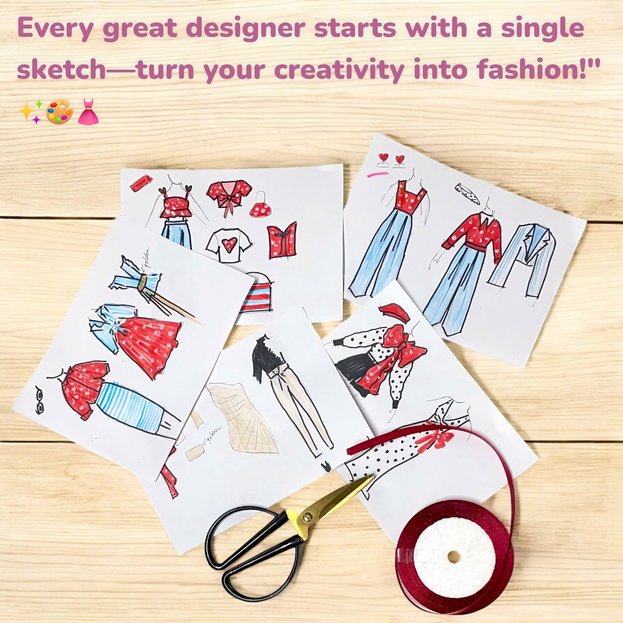 MB Cordas - Wholesale DIY Craft Kit - Fashion Designer Kit Doll Dressmaking Workshop Parties Craft7