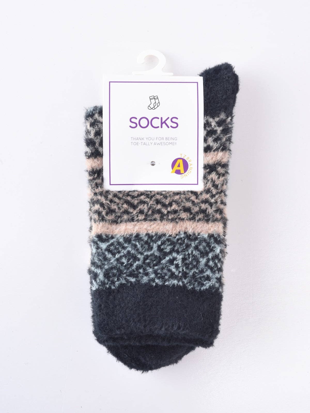 Funkyrel® Atzbranding Limited - Wholesale Socks - Women's - Rufia - Cozy Fleece Thick Mid-Calf Socks2