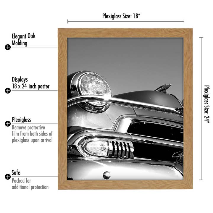 Americanflat - Wholesale Picture Frame - Americanflat Poster Frame with Wide Molding151