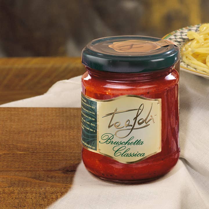 ANTICO PASTIFICIO TEALDI SRL (Tealdi) - Wholesale Pasta Sauce - Classic Bruschetta 180g