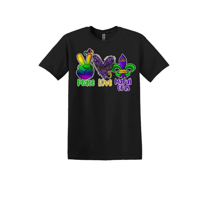 TRANSFER - Peace Love & Mardi Gras for wholesale by Start2Finish